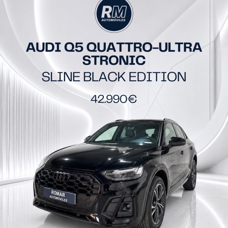AUDI Q5 50TFSIE QUATRO-ULTRA STRONIC SLINE BLACK EDITION